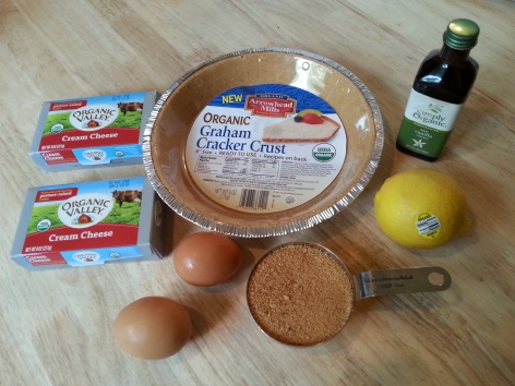 Lemon Cheesecake Ingredients