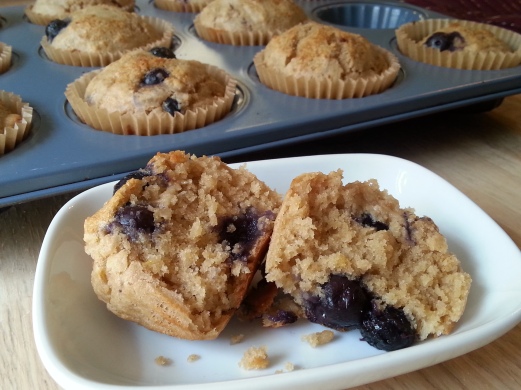 Blueberry Citrus Breakfast Muffins